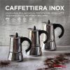 Inox - Гейзерная кофеварка на 2 чашки, Barazzoni, изображение 2