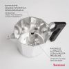 Alluminium - Гейзерная кофеварка на 6 чашек, Barazzoni, изображение 5