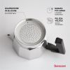 Alluminium - Гейзерная кофеварка на 9 чашек, Barazzoni, изображение 6