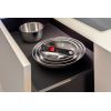 Inox Facile - Набор из 3-х предметов: сковороды 24 и 28 см, ковш 16 см, съемная ручка, Barazzoni, изображение 3