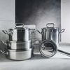 Professional - Кастрюля высокая 8,4 л, диам. 24 см  + крышка, Barazzoni, изображение 6