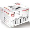 Chef Line - Кастрюля с крышкой высокая 8 л, диам. 24 см, Barazzoni, изображение 7