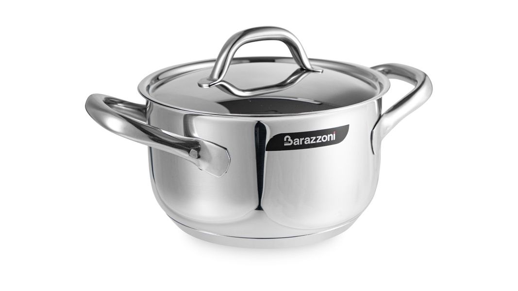 Chef Line - Кастрюля с крышкой 2,1 л,  диам. 18 см, арт. 163102018/к, Barazzoni, изображение 2