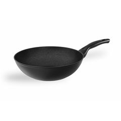 Dolomitica Extra Black - Сковорода-вок 3,5л, диам. 28 см, Barazzoni