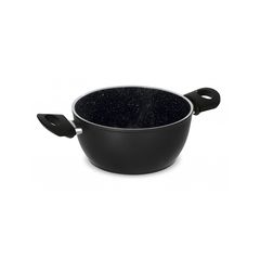 Dolomitica Extra Black - Кастрюля 4,5 л, диам. 24 см, Barazzoni
