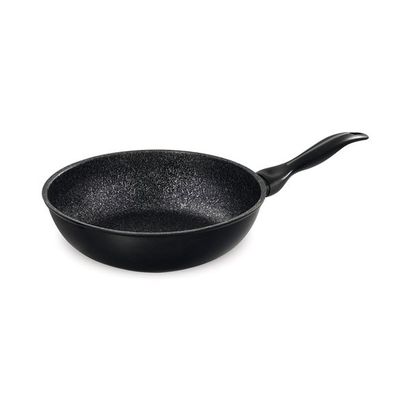 Granitica Extra Induction - Сковорода - вок 3,7 л, диам. 28 см, алюминий, арт. 8551561288410, Barazzoni