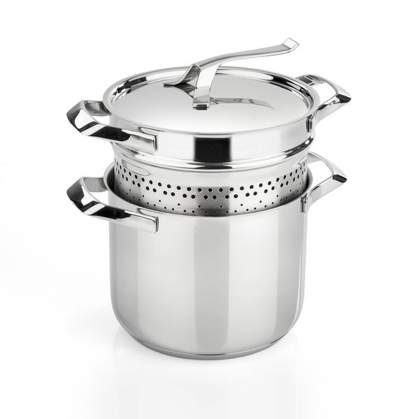 My Pot - Набор для приготовления пасты (кастрюля 6 л, вставка, крышка), Barazzoni