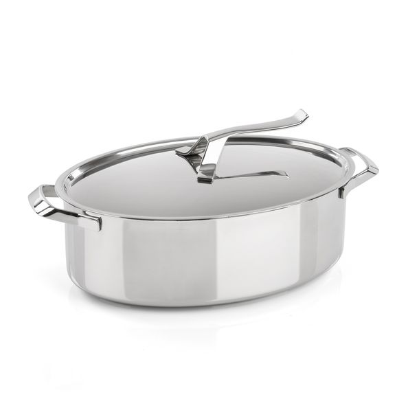 My Pot -  Овальная кастрюля 5,5 л + крышка (не подходит для индукции) , Barazzoni