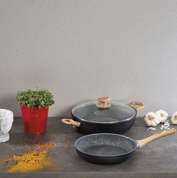 Granitica Extra Induction Eco - Кастрюля 2,4 л, диам. 20 см + крышка, Barazzoni, изображение 7