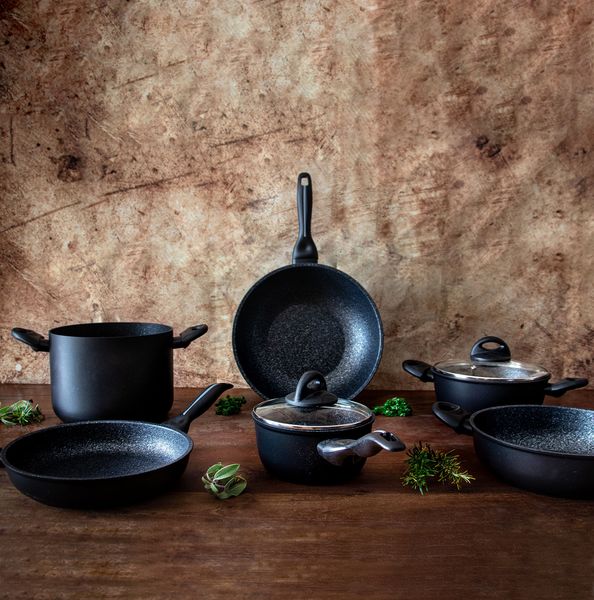 Granitica Extra Induction - Кастрюля 6,7 л, диам. 28 см, Barazzoni, изображение 5