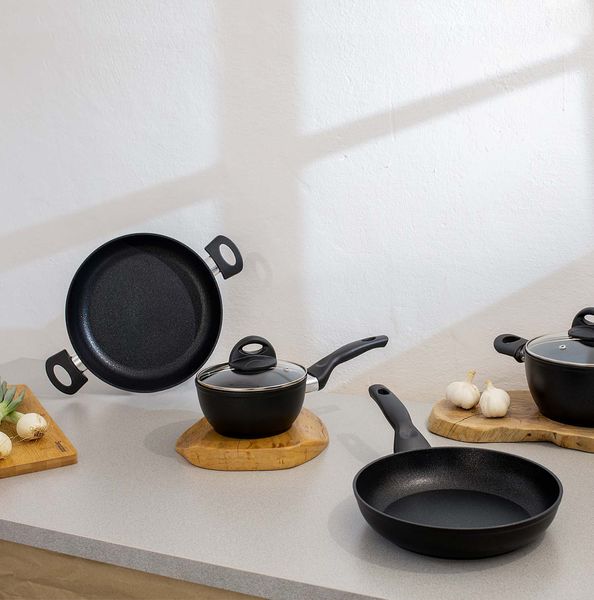 Dolomitica Extra Black - Ковш 1,3 л, диам. 16 см, Barazzoni, изображение 3