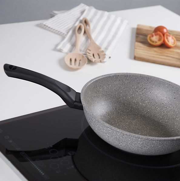 Monilitica Induction - Сковорода-вок 3,7 л, диам. 28 см , Barazzoni, изображение 10