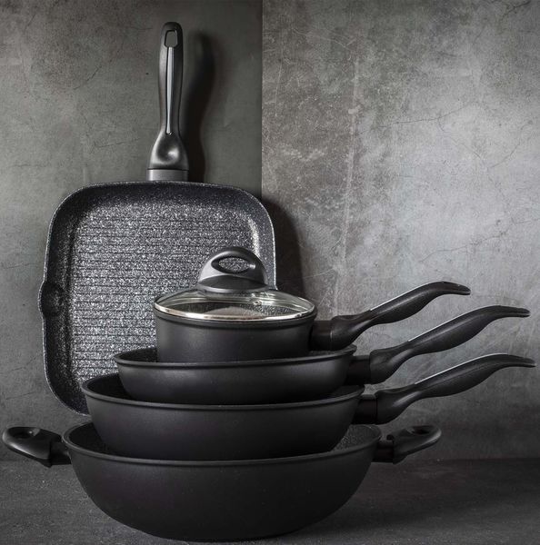 Granitica Extra Induction - Сотейник 5,8 л, диам. 32 см, Barazzoni, изображение 4