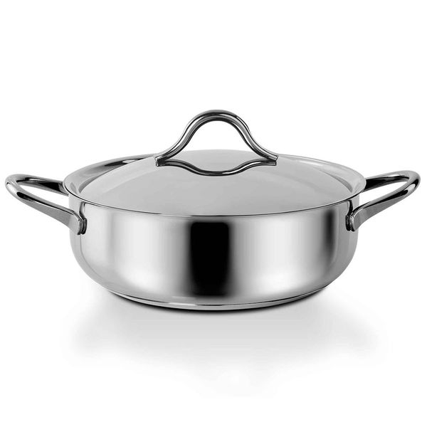 Sapore Italiano - Набор посуды 9 предметов (Кастрюля высокая 6 л, Кастрюля 2,3 л, Кастрюля 3,8 л, Сотейник 3 л, Ковш 1,1 л, Крышки 14, 18, 22 и 24 см), Barazzoni, изображение 3