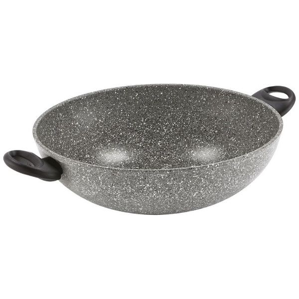 Monilitica Induction - Вок 5,6 л, диам. 32 см сдвумя ручками, Barazzoni, изображение 2