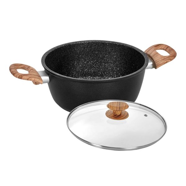 Granitica Extra Induction Eco - Кастрюля 2,4 л, диам. 20 см + крышка, Barazzoni