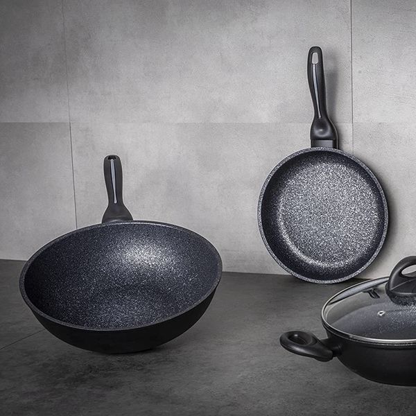 Granitica Extra Induction - Сотейник 5,8 л, диам. 32 см, Barazzoni, изображение 6