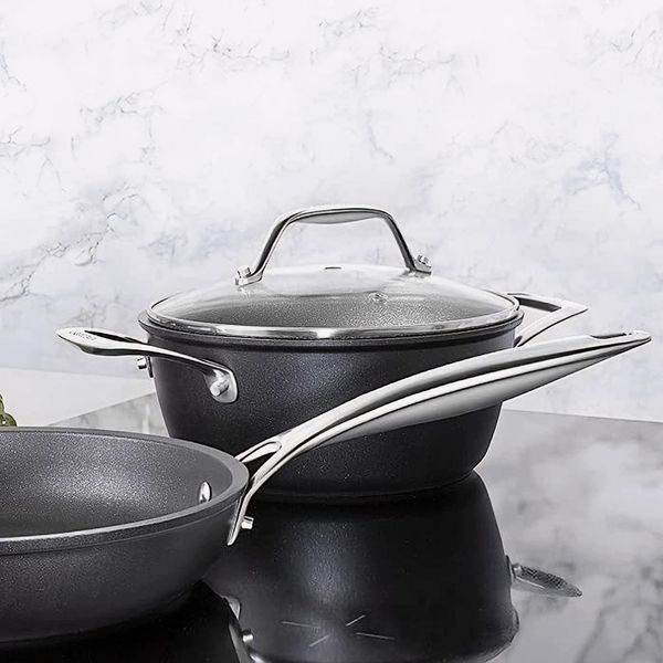 Black Titan - Кастрюля 4,1 л , диам. 24 см + крышка, Barazzoni, изображение 4